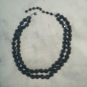 Vintage glass beaded necklace